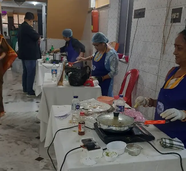 Live cooking show